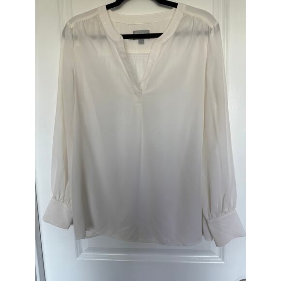 Pure Collection Silk Popover Blouse Tunic, 8/10 - Picture 1 of 7